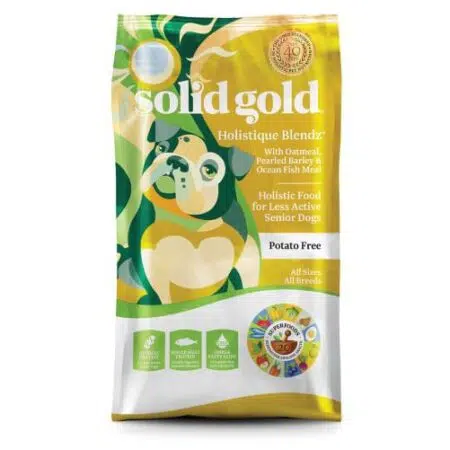 Solid Gold 素力高 - Holistique Blenz 薯仔、魚肉抗敏減肥配方[老犬]