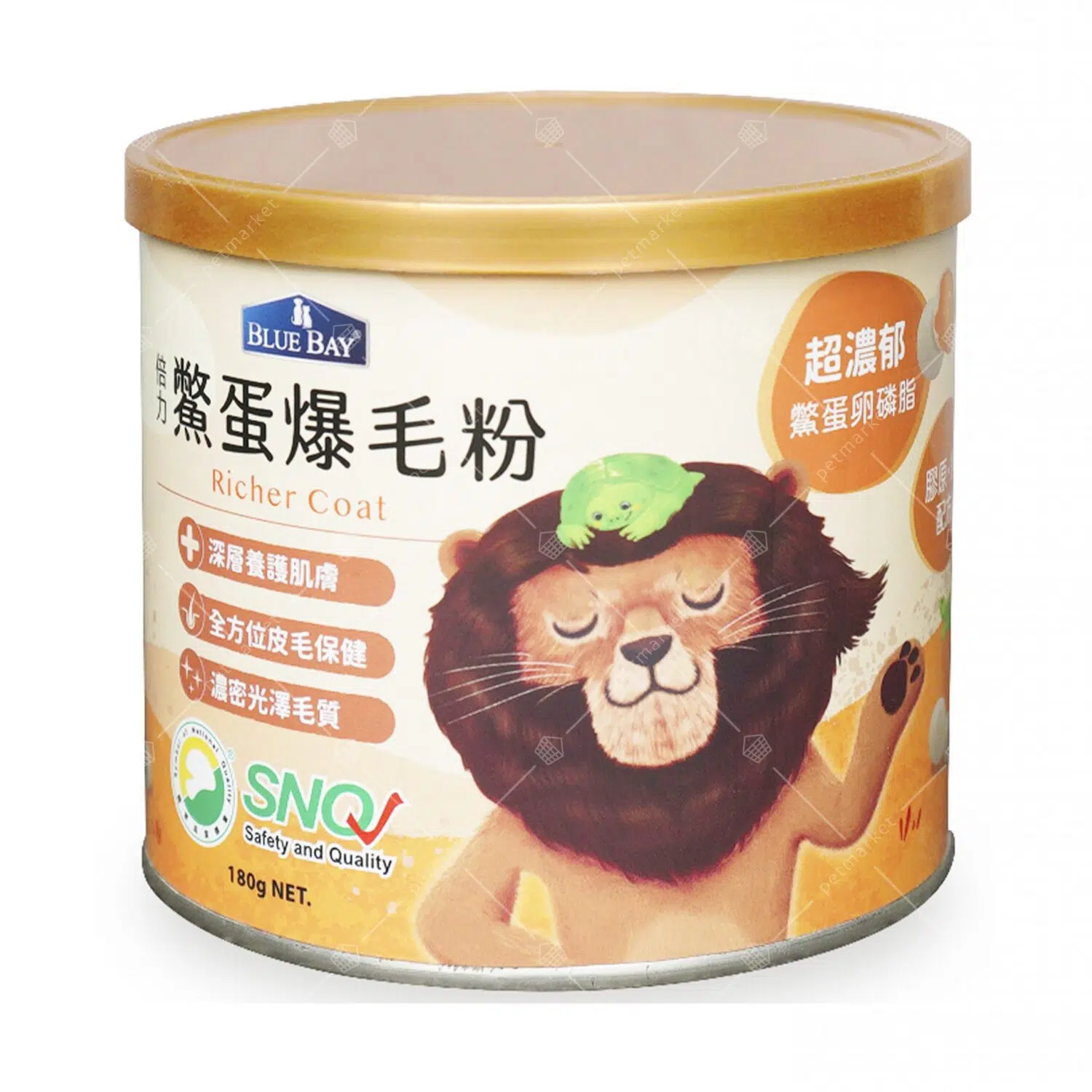 Blue Bay 倍力 - 鱉蛋爆毛粉 180g