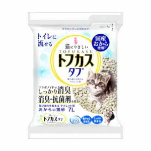 Tofukasu 爽快-「7+1」 圓片豆腐貓砂 7L