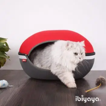 ibiyaya 小巨蛋寵物床窩-紅 IBI-FB1308-R - Image 5