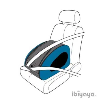 ibiyaya 五彩繽紛寵物推車提包組-寶藍 IBI-FS1009-B - Image 6