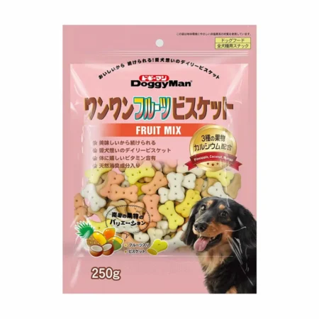 DoggyMan - 骨形水果餅 250g [熱帶雜果]