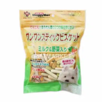 DoggyMan - 牛奶、野菜手指餅 180g