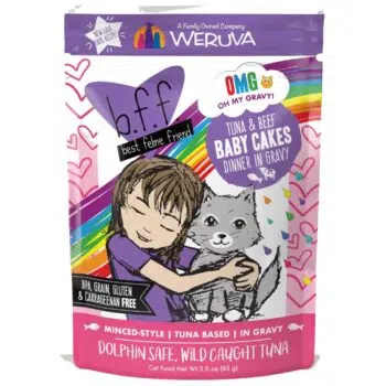 B.F.F 喵友系列 - Tuna & Beef Baby Cakes 吞拿魚、牛肉 貓濕包85g