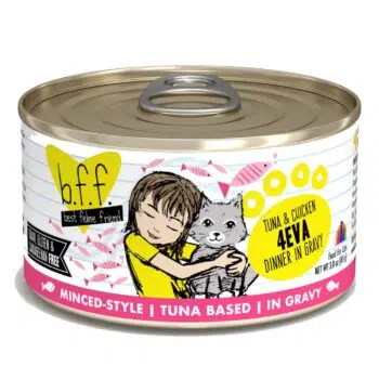 B.F.F 喵友系列 - Tuna & Chicken 4Eva 吞拿魚、雞肉、肉汁 貓罐頭 156g