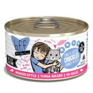 B.F.F 喵友系列 - Tuna & Chicken Chuckles 吞拿魚、雞肉 貓罐頭 85g