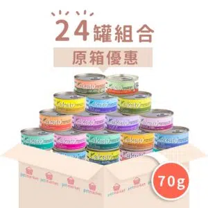 Kakato 卡格 -貓犬罐頭 [S][70g x 24罐][組合優惠]