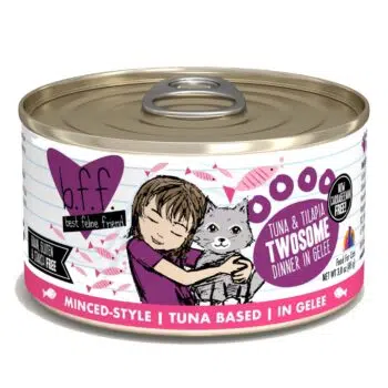B.F.F 喵友系列 - Tuna & Tilapia Twosome 吞拿魚、羅非魚 貓罐頭  156g