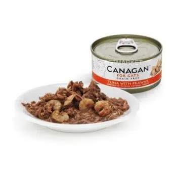 Canagan 原之選 - Tuna with Prawns 吞拿魚、蝦 貓罐頭 (橙色) 75g - Image 2