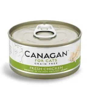 Canagan 原之選 - Fresh Chicken 走地雞肉貓罐頭 (綠色) 75g