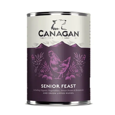 Canagan 原之選 -頂級狗罐頭 400g[低脂及關節護理][雞肉．火雞-Senior Feast]