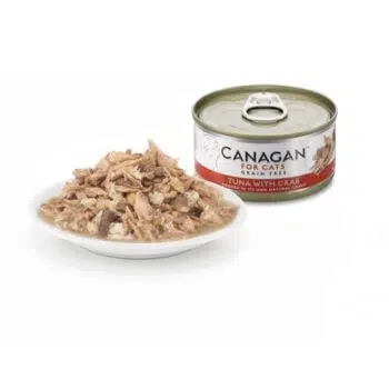 Canagan 原之選 - Tuna with Crab 吞拿魚、蟹肉 貓罐頭 (橙色) 75g - Image 2