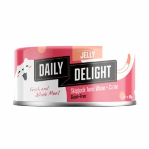 Daily Delight Jelly系列 - 白鰹吞拿魚、胡蘿蔔 80g[DD51]
