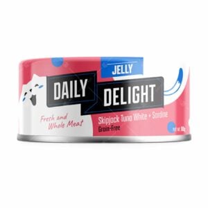 Daily Delight Jelly系列 - 白鰹吞拿魚、沙丁魚 80g[DD53]