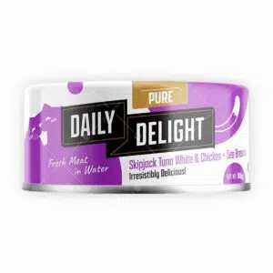 Daily Delight Pure系列 - 白鰹吞拿魚、雞肉、海鯛  80g[DD44]
