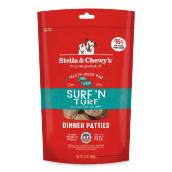 【臨期促銷-26/03/26】Stella & Chewy's - Surf & Turf Dinners 牛肉、三文魚肉脫水糧 5.5oz [全犬]