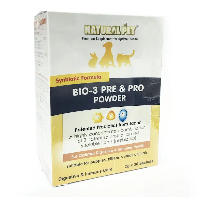IMG_9656 【臨期促銷-07/2026】Natural Pet - BIO-3 PRE & PRO 綜合益生菌及纖維 2g x 30包 - 圖片 1