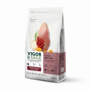 Vigor & Sage - Goji berry Well Being 雞肉、枸杞配方 [無穀物][幼犬]