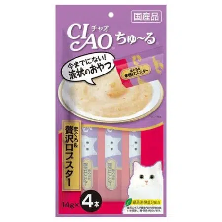 CIAO -吞拿魚龍蝦醬 14g x4 [SC-149]