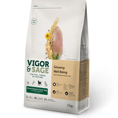 Vigor & Sage - Ginseng Well Being 雞肉、人參配方[無穀物][小型成犬]
