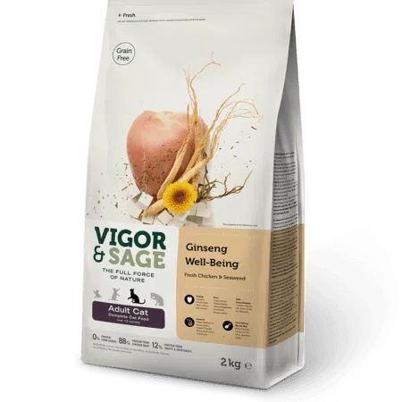 Vigor & Sage - Ginseng Well-Being 雞肉、人參配方[無穀物][成貓]