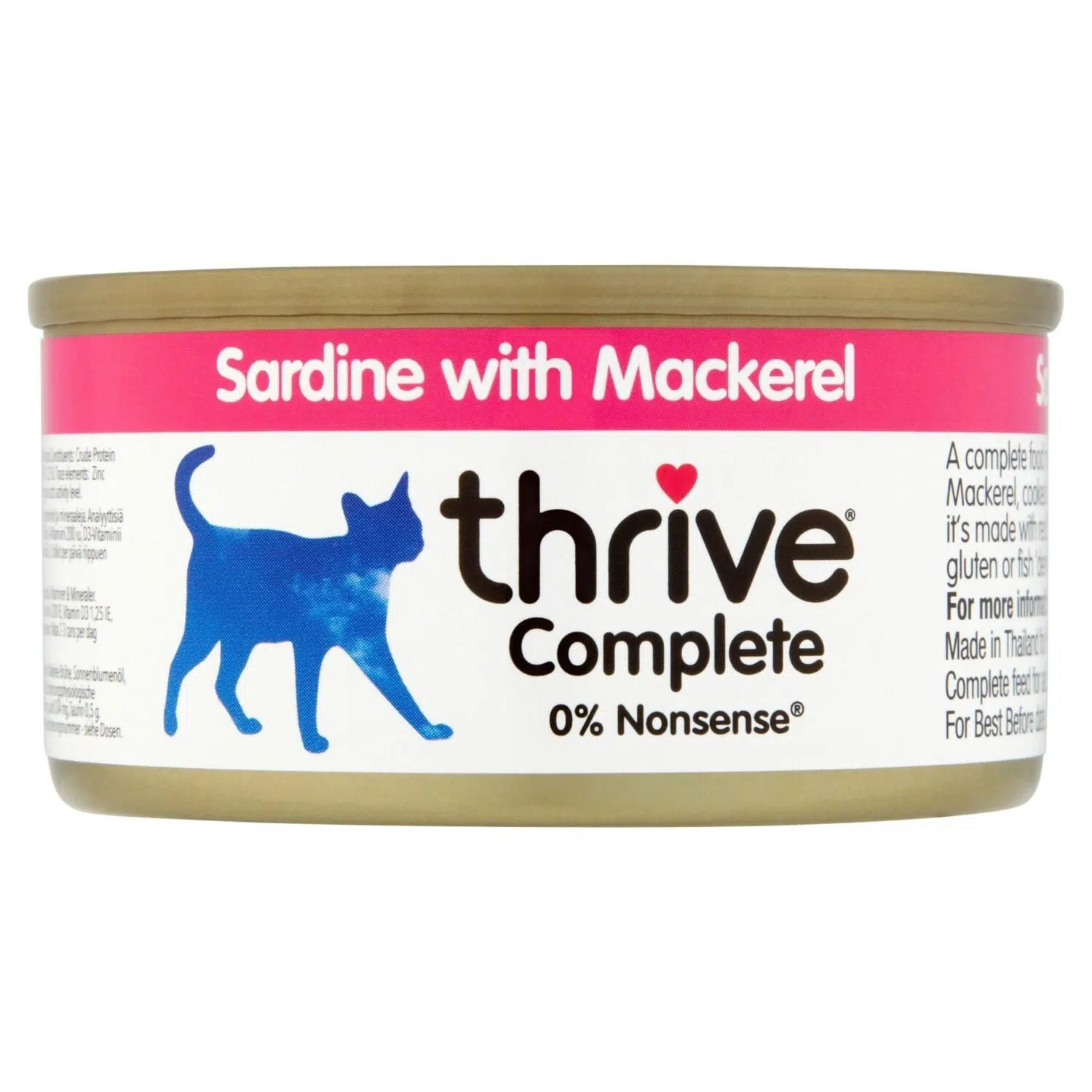 Thrive 脆樂芙 - Sardine with Mackerel 沙甸魚+鯖魚 75g - Image 1