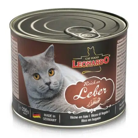 LEONARDO - 豐富肝臟配方罐頭 [成貓] 200g