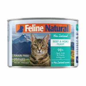 K9 Feline Natural -主食貓罐頭170g [大罐][牛、鱈魚]