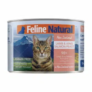 K9 Feline Natural -主食貓罐頭170g [大罐][羊、三文魚]