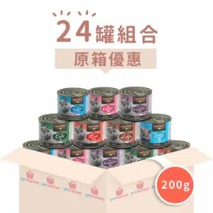LEONARDO - 天然貓罐頭 [200g x 24罐][組合優惠]