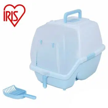 IRIS SSN-530 屋型貓厠所 (40CMx53CMx42CM) (粉藍色)