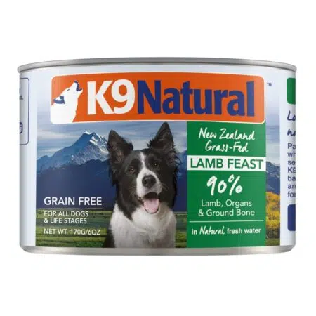 K9 Natural - Lamb Feast 羊肉 無穀物主食狗罐頭 170g
