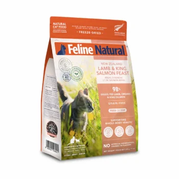 K9 Feline Natural 脫水鮮肉貓糧 – 羊肉、帝王三文魚配方 320g