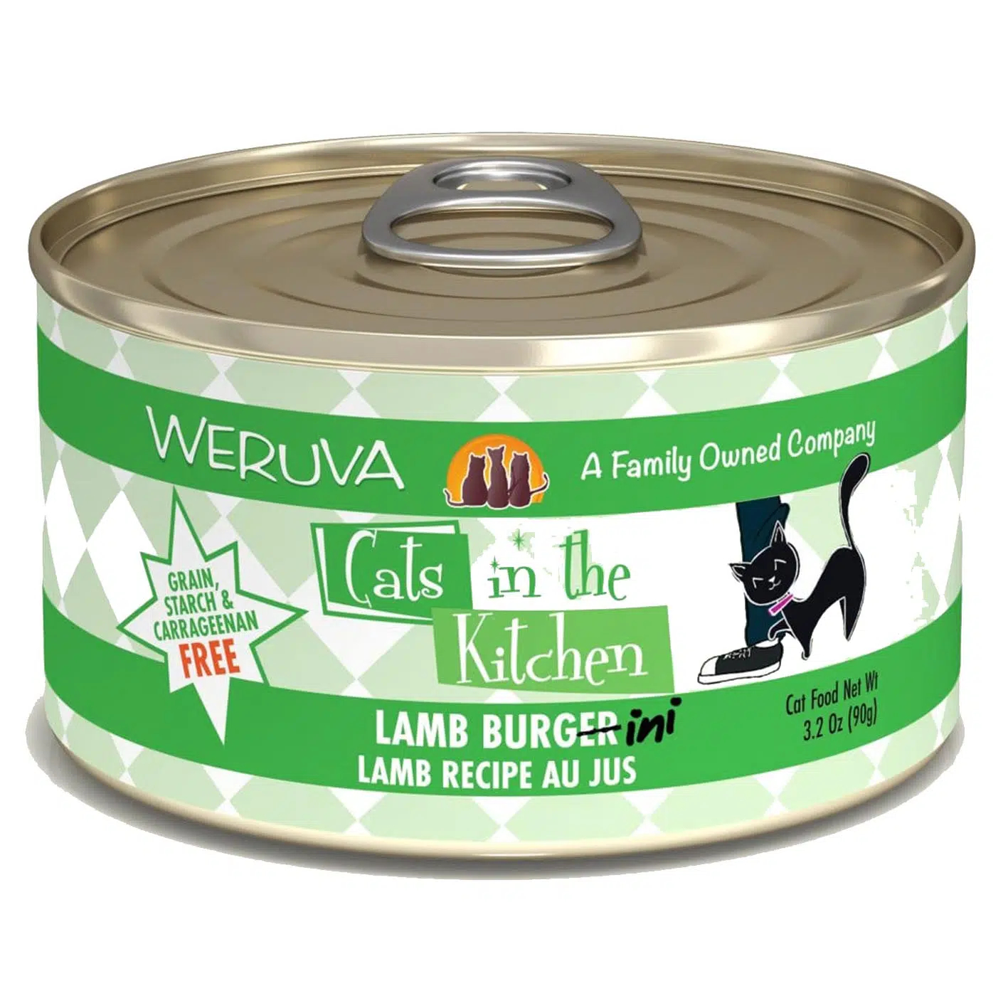 burgerin Weruva 廚房系列 - Lamb Burgini 羊肉 90g - 圖片 1