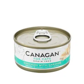 Canagan 原之選 - Chicken with Sardine 雞肉、沙甸魚貓罐頭 (粉藍色) 75g