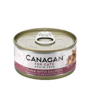 Canagan 原之選 - Tuna with Salmon 吞拿魚、三文魚貓罐頭 (深紅色) 75g