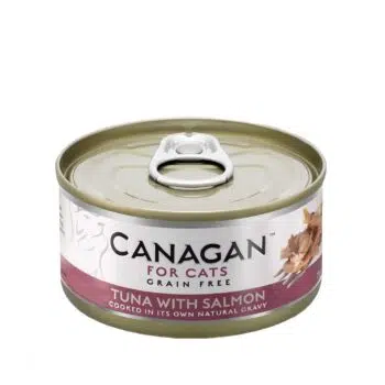 Canagan 原之選 - Tuna with Salmon 吞拿魚、三文魚貓罐頭 (深紅色) 75g