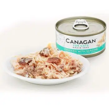 Canagan 原之選 - Chicken with Sardine 雞肉、沙甸魚貓罐頭 (粉藍色) 75g - Image 2