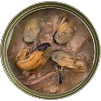 Salican - 經典吞拿魚系列 Tuna White Meat Mussel in Pumpkin Soup 白肉吞拿魚、青口、南瓜湯貓罐頭 85g - 圖片 2