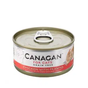 Canagan 原之選 - Chicken with Prawns 雞肉、蝦貓罐頭 (粉紅色) 75g