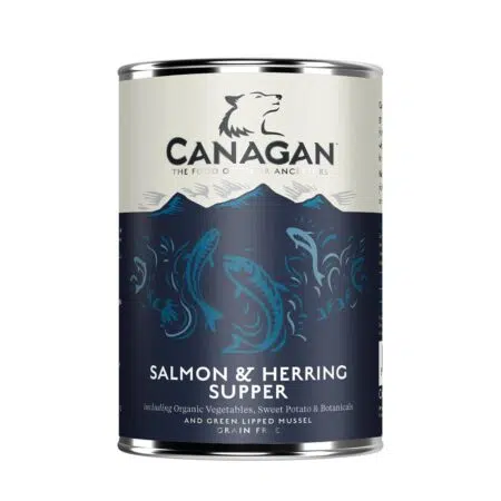 Canagan 原之選 -頂級狗罐頭 400g[去骨三文魚．希靈魚-Salmon Herring Supper]