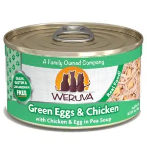 Weruva 經典系列 - Green Eggs & Chicken 走地雞、雞蛋、豌豆菠菜 貓罐頭 156g