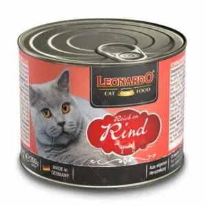 LEONARDO - 牛肉大餐配方罐頭 [成貓] 200g