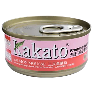 Kakato 卡格 - 三文魚慕絲 70g [貓犬]