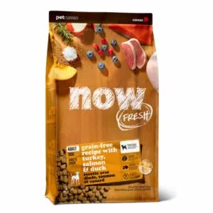 NOW FRESH! - 鴨肉、火雞、三文魚、蔬菜配方 [成犬]