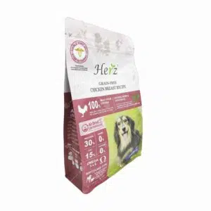 Herz 赫緻 - 無穀物雞胸肉風乾糧 2lbs [紅][全犬用]