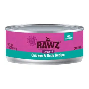 RAWZ - Shredded Chicken & Duck Recipe 雞肉、鴨肉肉絲[全貓主食罐頭] 85g