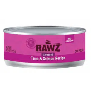 Rawz - Shredded Tuna & Salmon Recipe 吞拿魚、三文魚肉絲 [全貓主食罐頭] 85g