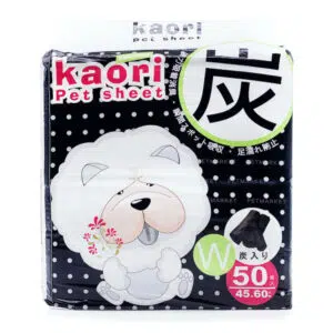 Kaori - 加厚竹炭除味尿墊 50片 (二呎) 45X60cm