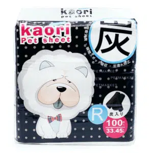 Kaori - 加厚竹炭除味尿墊 100片 (呎半) 33X45cm